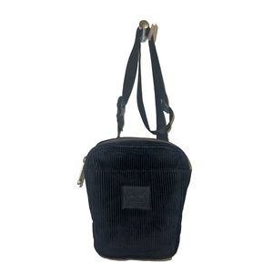 🍯 Herschel - Cruz Crossbody Bag w/ Zipper - Black Corduroy